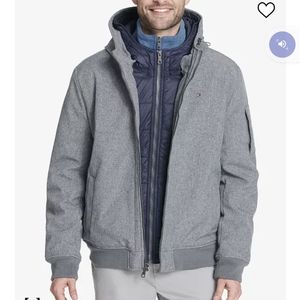Tommy Hilfiger Jacket Soft Shell Quilt Lined